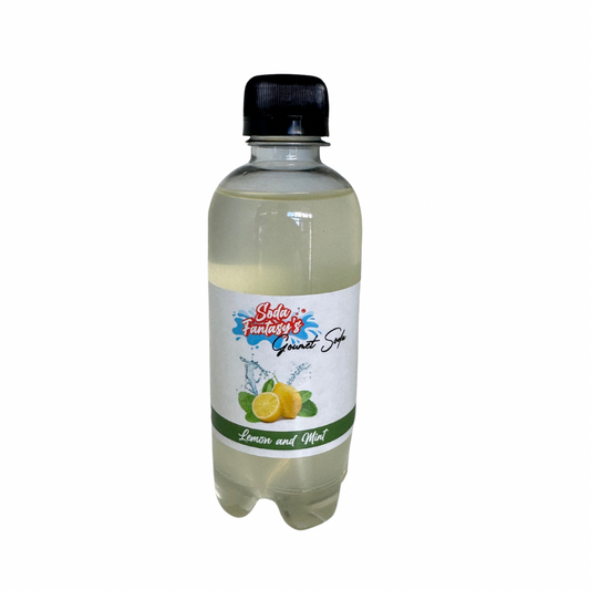 Soda Fantasy’s Gourmet soda Lemon and mint 330ML